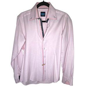 Elegant Light Pink Slim Fit Dress Shirt